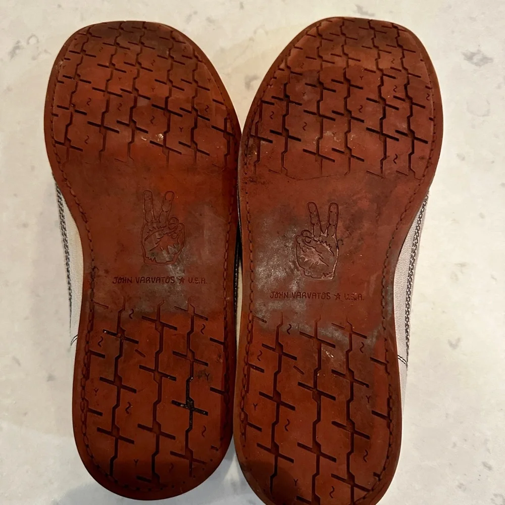 John Varvatos white sneakers 10M - Picture 2 of 9